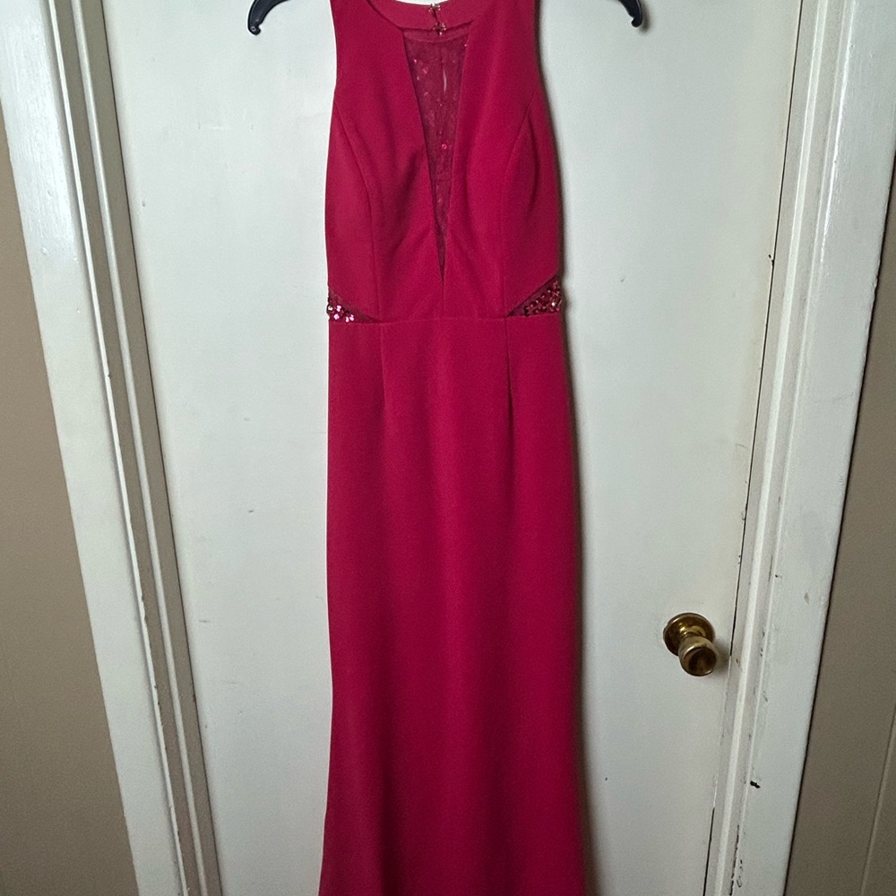 Elegant Pink Prom Dress